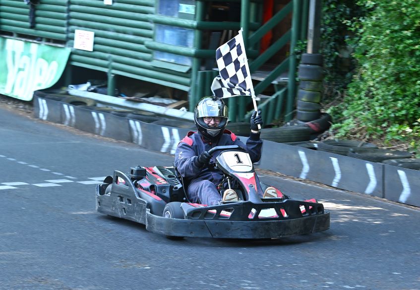 Mini Prix race finish