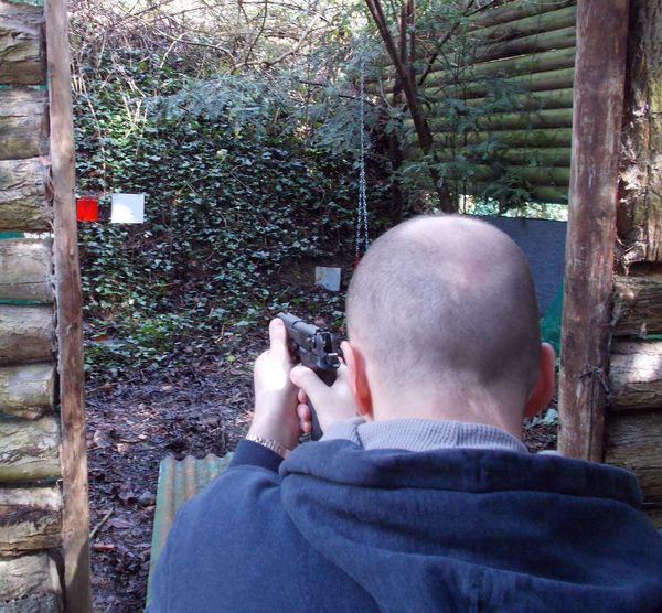 Combat Pistol House Target