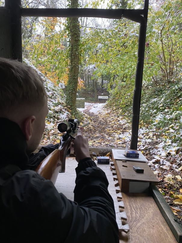Small group rifle shooting